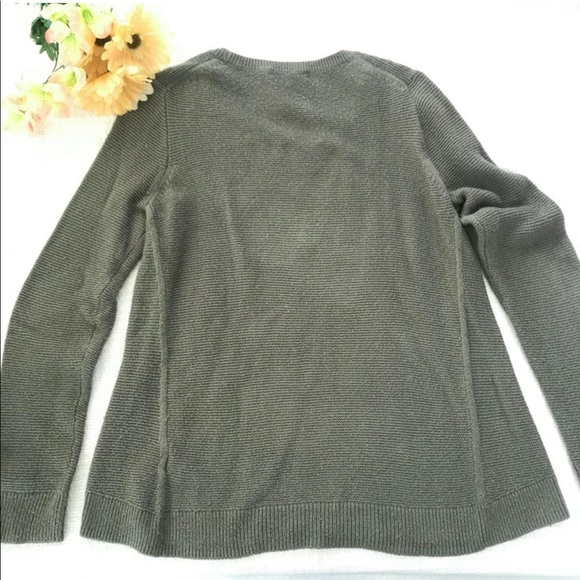 Madewell Light Olive Green Knit Sweater - Picture 3 of 3